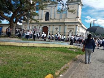 Desfiles escolares en homenaje a la Batalla de San Jacinto y al 199 aniversario de la Independencia de Centroamérica