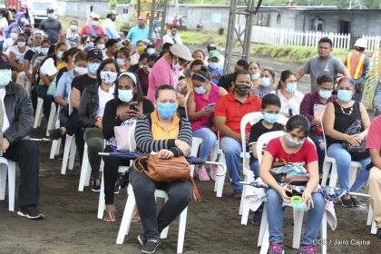 Gobierno de Nicaragua entrega 100 nuevas viviendas del programa Bismarck Martínez