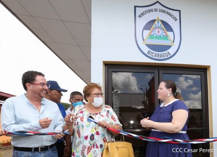 Este es el nuevo y moderno complejo del Ministerio de Gobernación en Jinotepe