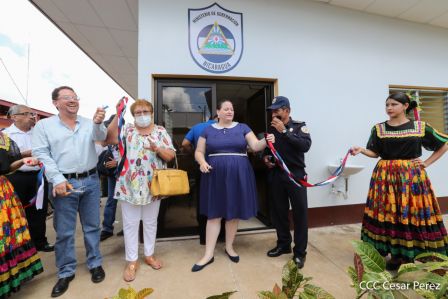 Este es el nuevo y moderno complejo del Ministerio de Gobernación en Jinotepe