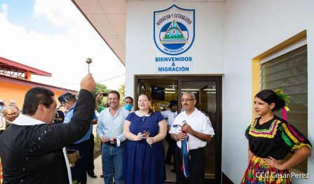 Este es el nuevo y moderno complejo del Ministerio de Gobernación en Jinotepe