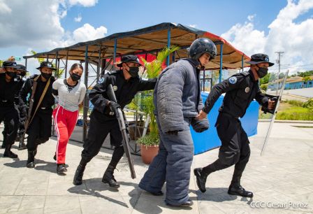 Nuestra Policía Nacional y su técnica canina para reforzar la seguridad ciudadana en Nicaragua