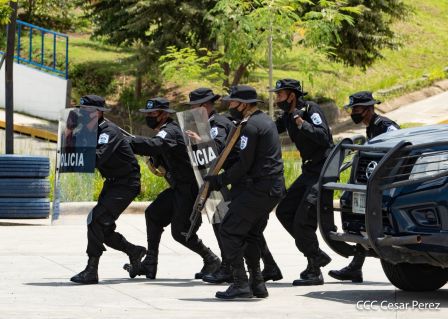 Nuestra Policía Nacional y su técnica canina para reforzar la seguridad ciudadana en Nicaragua