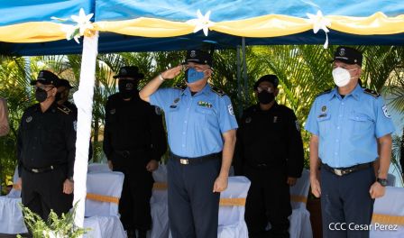 Nuestra Policía Nacional y su técnica canina para reforzar la seguridad ciudadana en Nicaragua