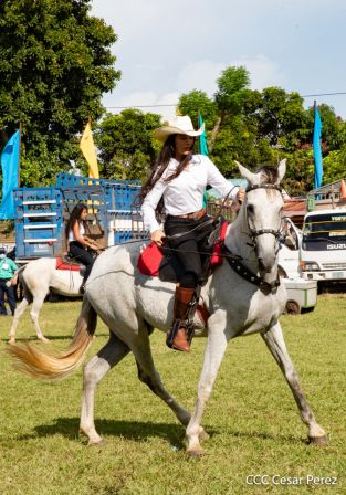 Derroche de cultura y tradición en desfile hípico de Masaya