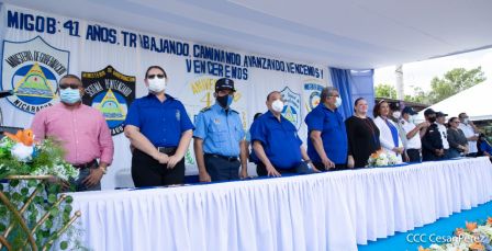 Así celebra el Ministerio de Gobernación de Nicaragua su 41 Aniversario