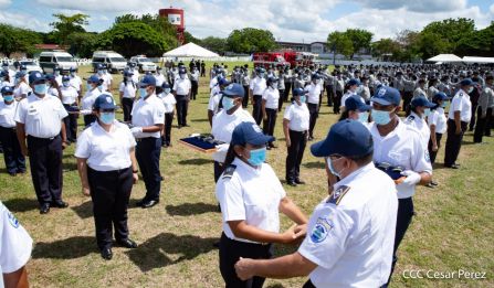 Así celebra el Ministerio de Gobernación de Nicaragua su 41 Aniversario
