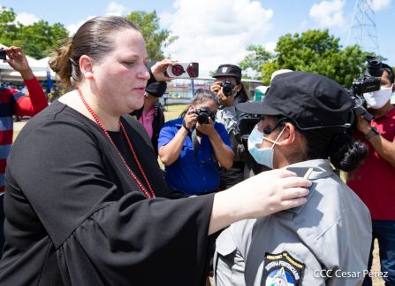 Así celebra el Ministerio de Gobernación de Nicaragua su 41 Aniversario