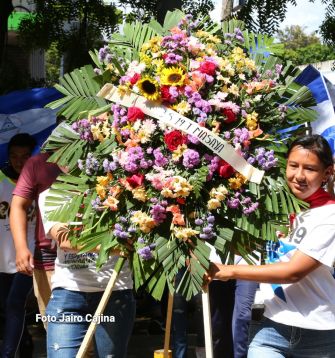 Nicaragua rinde homenaje a héroes y mártires de Octubre Victorioso