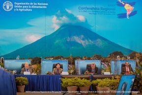 Nicaragua sede de la XXXVI Conferencia Regional de la FAO para Latinoamérica y el Caribe