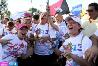 Nicaragua canta en Amor, Justicia y Paz en respaldo al Gobierno Bolivariano de Venezuela