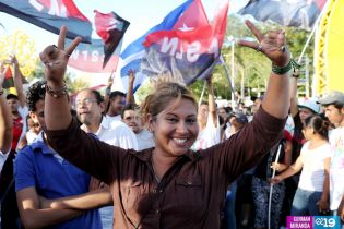 Nicaragua canta en Amor, Justicia y Paz en respaldo al Gobierno Bolivariano de Venezuela