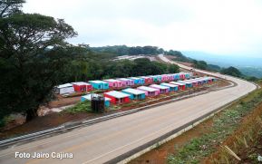 Espectacular carretera el Boquete-Santa Ana en Managua