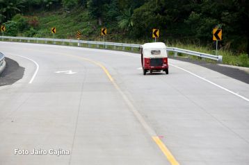 Espectacular carretera el Boquete-Santa Ana en Managua