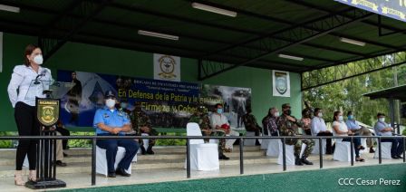 Acto de apertura del Plan de Protección y Seguridad a la Cosecha Cafetalera en Managua