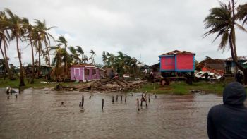 Eta, el huracán que impactó en el Caribe de Nicaragua