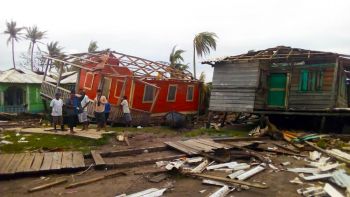 Eta, el huracán que impactó en el Caribe de Nicaragua