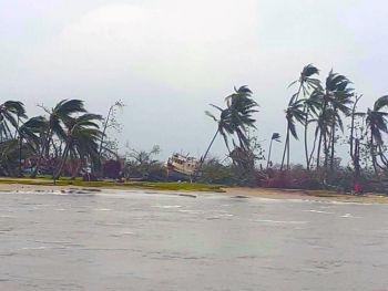 Eta, el huracán que impactó en el Caribe de Nicaragua