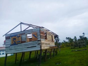 Eta, el huracán que impactó en el Caribe de Nicaragua