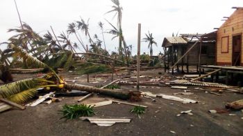Eta, el huracán que impactó en el Caribe de Nicaragua