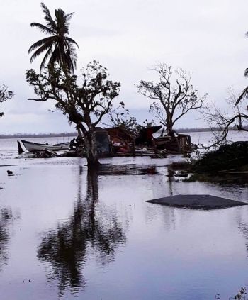 Eta, el huracán que impactó en el Caribe de Nicaragua
