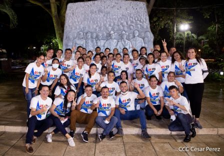 Acto de conmemoración del 44 aniversario del paso a la inmortalidad del Comandante Carlos Fonseca Amador