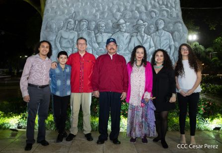 Acto de conmemoración del 44 aniversario del paso a la inmortalidad del Comandante Carlos Fonseca Amador