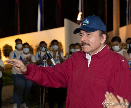 Acto de conmemoración del 44 aniversario del paso a la inmortalidad del Comandante Carlos Fonseca Amador