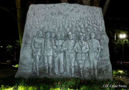 Acto de conmemoración del 44 aniversario del paso a la inmortalidad del Comandante Carlos Fonseca Amador