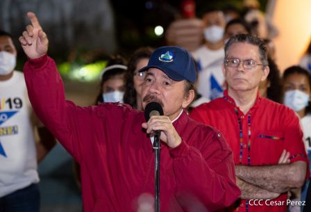 Acto de conmemoración del 44 aniversario del paso a la inmortalidad del Comandante Carlos Fonseca Amador