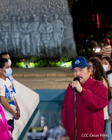 Acto de conmemoración del 44 aniversario del paso a la inmortalidad del Comandante Carlos Fonseca Amador