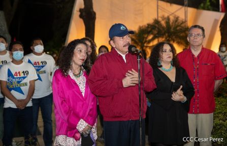 Acto de conmemoración del 44 aniversario del paso a la inmortalidad del Comandante Carlos Fonseca Amador