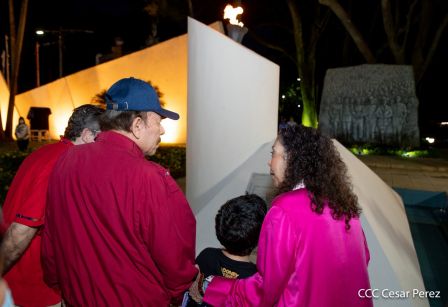 Acto de conmemoración del 44 aniversario del paso a la inmortalidad del Comandante Carlos Fonseca Amador