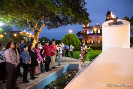 Acto de conmemoración del 44 aniversario del paso a la inmortalidad del Comandante Carlos Fonseca Amador