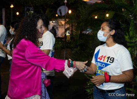 Acto de conmemoración del 44 aniversario del paso a la inmortalidad del Comandante Carlos Fonseca Amador