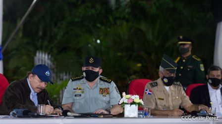  Acto de traspaso de la Presidencia Pro Tempore de la Conferencia de las Fuerzas Armadas Centroamericanas (CFAC)