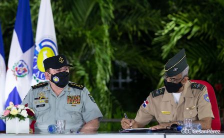  Acto de traspaso de la Presidencia Pro Tempore de la Conferencia de las Fuerzas Armadas Centroamericanas (CFAC)