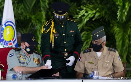  Acto de traspaso de la Presidencia Pro Tempore de la Conferencia de las Fuerzas Armadas Centroamericanas (CFAC)