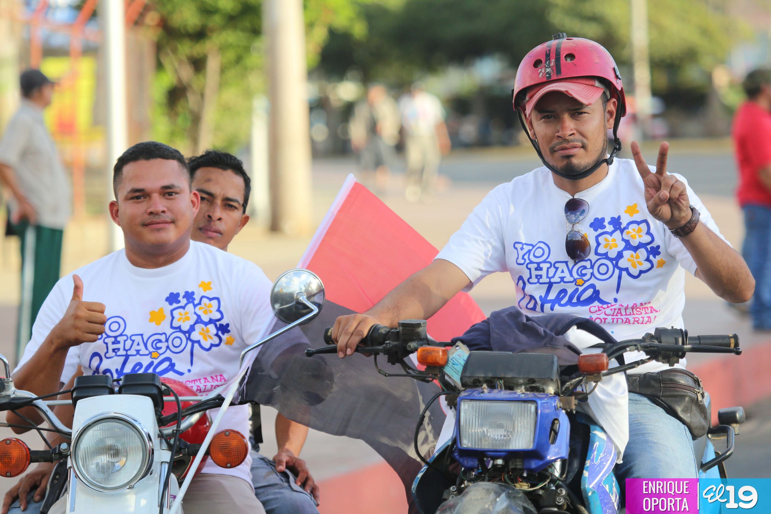 Juventud realiza caminata en honor al General Sandino