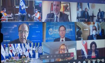 Presidentes de Centroamérica con Presidentes del BID, BM y BCIE