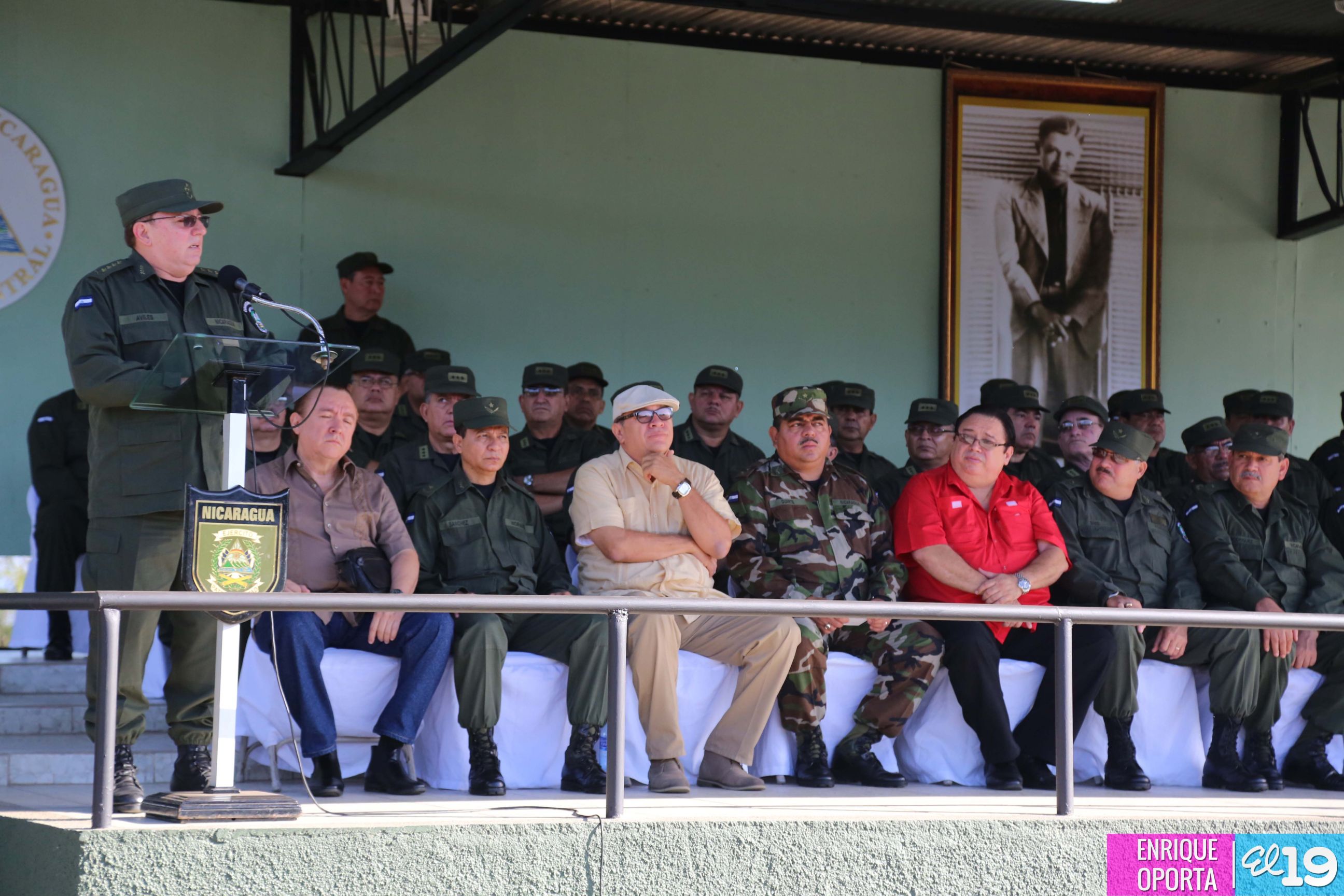 Ejército de Nicaragua rinde homenaje a Sandino a 80 años de su tránsito a la inmortalidad