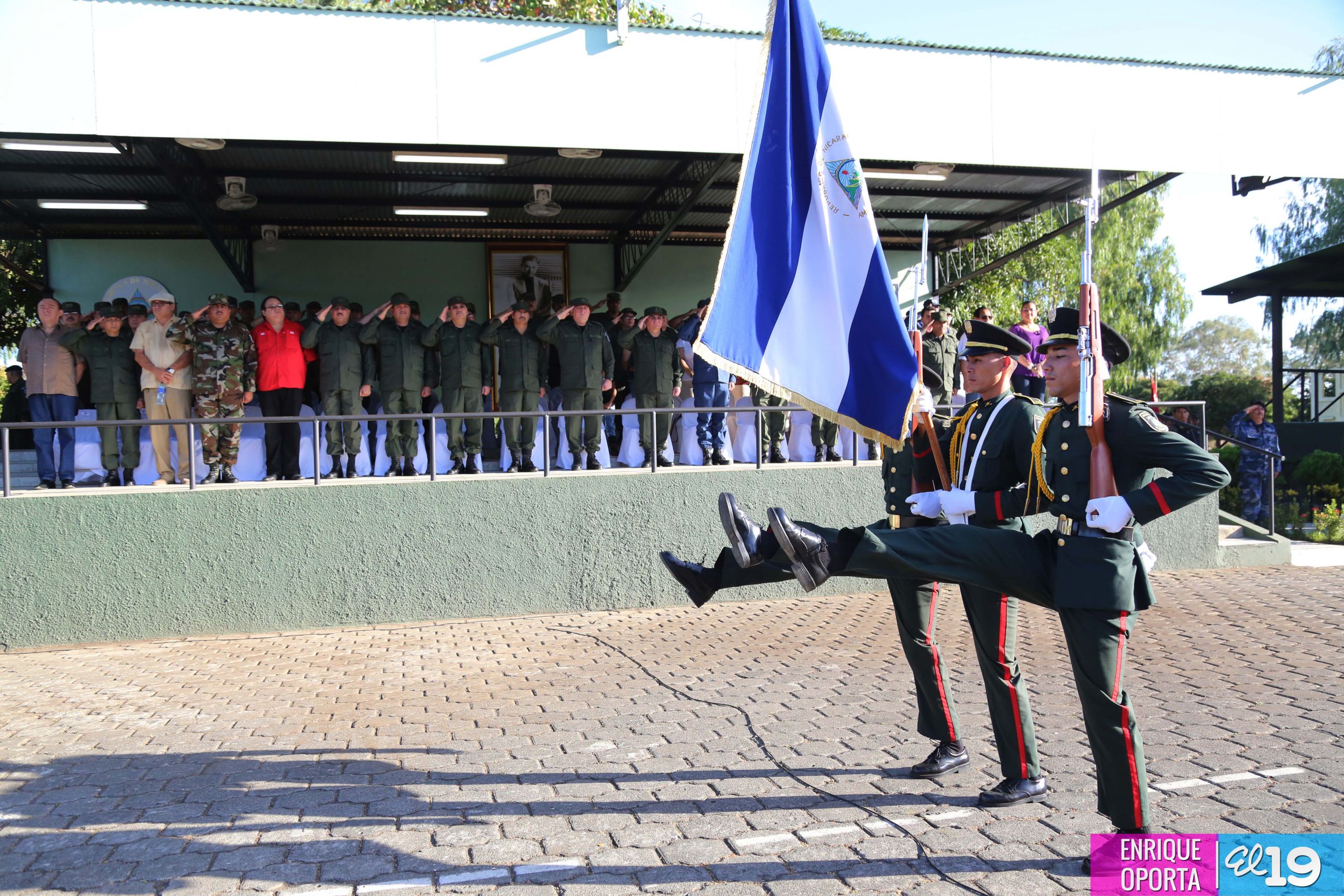 Ejército de Nicaragua rinde homenaje a Sandino a 80 años de su tránsito a la inmortalidad