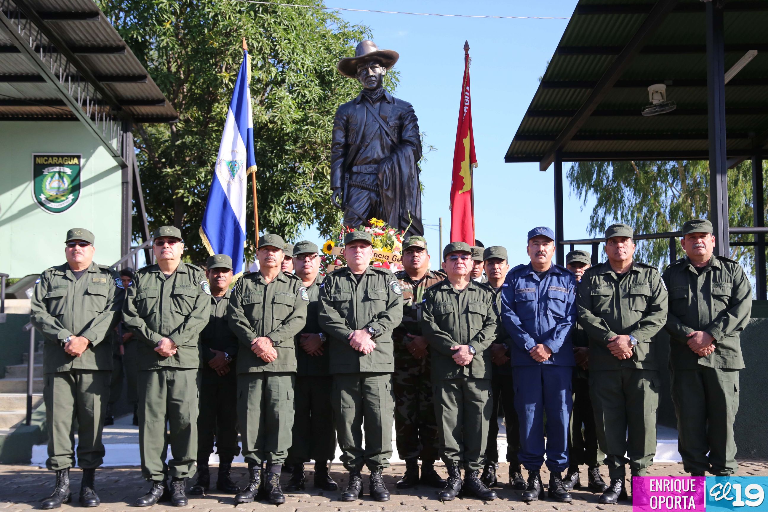 Ejército de Nicaragua rinde homenaje a Sandino a 80 años de su tránsito a la inmortalidad