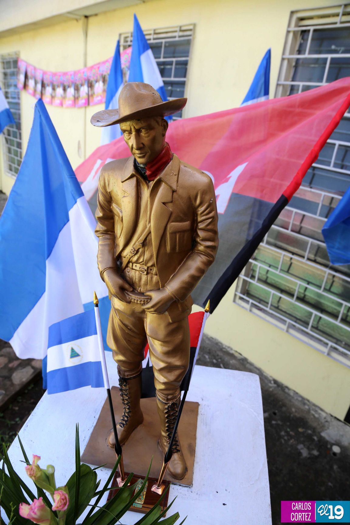 Instituciones conmemoran 80 años del tránsito a la inmortalidad de Sandino