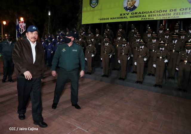 XXV Graduación del Centro Superior de Estudios Militares del Ejército de Nicaragua