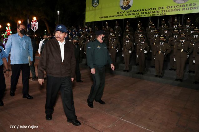XXV Graduación del Centro Superior de Estudios Militares del Ejército de Nicaragua