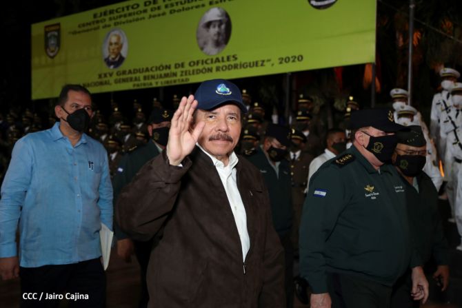 XXV Graduación del Centro Superior de Estudios Militares del Ejército de Nicaragua