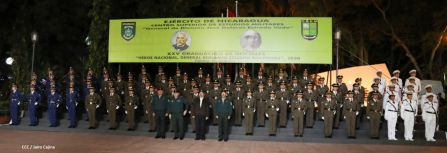 XXV Graduación del Centro Superior de Estudios Militares del Ejército de Nicaragua