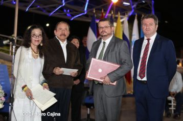 Embajadores presentan Cartas Credenciales al Presidente Daniel Ortega y a la Vicepresidenta Rosario Murillo