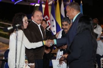 Embajadores presentan Cartas Credenciales al Presidente Daniel Ortega y a la Vicepresidenta Rosario Murillo